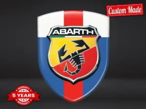 Fiat Abarth Décalcos Fenêtre Auto Stylé Max Pro Durable Édition